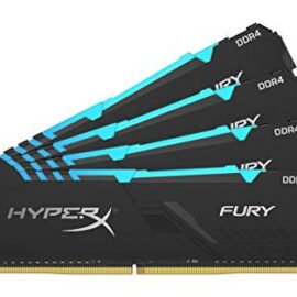 Kingston HyperX Fury RGB 64 GB DDR4-2400 4x16GB 288-pin DIMM Ram Memory