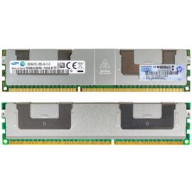 HPE 647903 B21 647654 081 32GB Quad Rank x4 DDR3 1333 LRDIMM CAS 9 LP Memory Kit