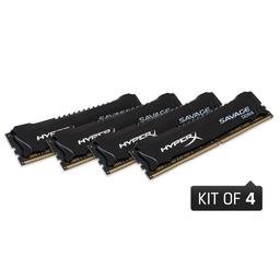 Kingston HyperX Savage 16 GB DDR4-2666 4x4GB 288-pin DIMM Ram Memory