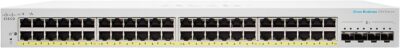 CISCO DESIGNED CBS220-48FP-4X Smart Switch | 48 Port GE | Full PoE | 4x10G SFP+