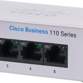 Cisco Business CBS110-5T-D Unmanaged Switch | 5 Port GE | Desktop | Ext PS