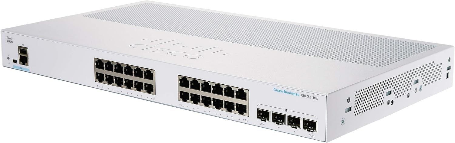 Cisco Business CBS350-24T-4G Managed Switch | 24 Port GE | 4x1G SFP ...