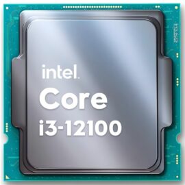 Intel Core i3-12100 Desktop Processor (12M Cache, up to 4.30 GHz)