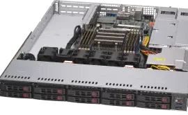 AS-1114S-WTRT SuperMicro Rackmount server X12 H12 1U CloudDC and WIO PCIe 4.0 Single Processor
