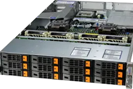 SYS-620H-TN12R SuperMicro Rackmount server X12 H12 Hyper and Ultra PCIe 4.0 1U Dual Processor