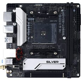 Biostar B550T-SILVER AMD B550 Chipset AM4 Socket Motherboard