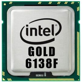 6138F Intel Xeon Gold 20C 40T Socket FCLGA3647 135 W CPU Processor