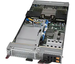 SBI-610P-1C2N 6U 1CPU Sockets SuperMicro SuperBlade Server System