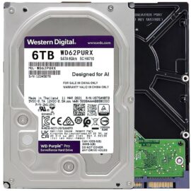 WD Purple 3.5" 6TB 3.5" 128MB WD62PURX HDD Hard Disk Drive