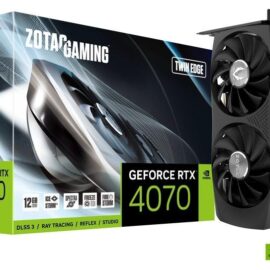 ZOTAC GAMING GeForce RTX 4070 Twin Edge ZT-D40700E-10M Nvidia GPU