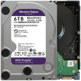 WD Purple 3.5" 6TB 3.5" 64MB WD60PURZ HDD Hard Disk Drive