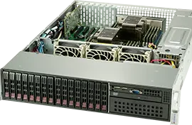SYS-2029P-C1R SuperMicro Rackmount server X13 X12 H12 X11 Mainstream 2U Dual Processor