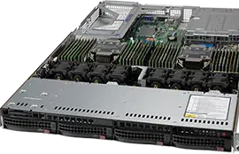 SYS-610U-TNR SuperMicro Rackmount server X12 H12 Hyper and Ultra PCIe 4.0 1U Dual Processor