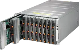 SBI-621E-1C3N 6U 2CPU Sockets SuperMicro SuperBlade Server System