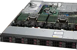 SYS-120U-TNR SuperMicro Rackmount server X12 H12 Hyper and Ultra PCIe 4.0 1U Dual Processor