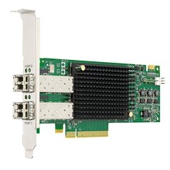 Emulex LPE32002-M2 32GB Dual-Port PCIE 3.0 Fibre Channel HBA FH Ref