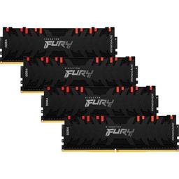 Kingston Fury Renegade RGB 128 GB DDR4-3600 4x32GB 288-pin DIMM Ram Memory