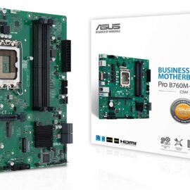 Asus Pro B760M-CT-CSM Intel B760 Chipset LGA1700 Socket Motherboard