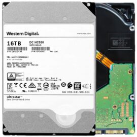 WD Ultrastar DC HC550 512E 16TB 3.5" 512MB WUH721816ALE6L1 HDD Hard Disk Drive