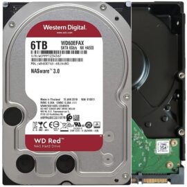 WD Red Plus 6TB 3.5" 256MB WD60EFPX HDD Hard Disk Drive