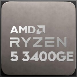 AMD Ryzen 5 3400GE 4 Cores 8 Threads CPU Processor YD3400C6M4MFH