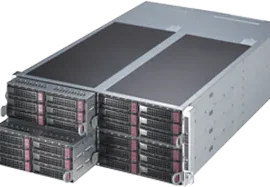 SYS-F521E3-RTB 4U4N 4U8N FatTwin with PCIe 5.0 Twin Server System