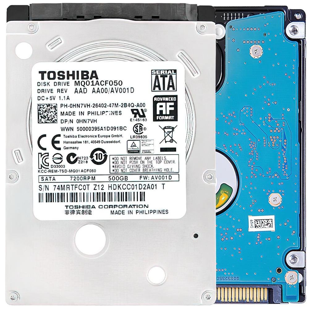 TOSHIBA MQ01ACF 500GB 2.5