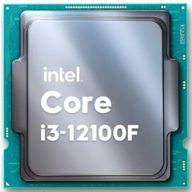 Intel Core i3-12100F Desktop Processor (12M Cache, up to 4.30 GHz)