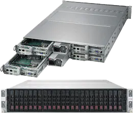 SYS-220TP-HTTR 2U4N TwinPro with PCIe 4.0 Twin Server System