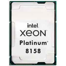 Intel Xeon Platinum 8158 12C 24T 3 GHz 24.7 MB CPU Processor