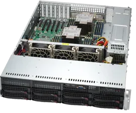 SYS-621P-TR SuperMicro Rackmount server X13 X12 H12 X11 Mainstream 2U Dual Processor