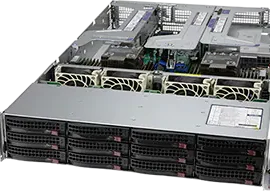 SYS-620U-TNR SuperMicro Rackmount server X12 H12 Hyper and Ultra PCIe 4.0 1U Dual Processor