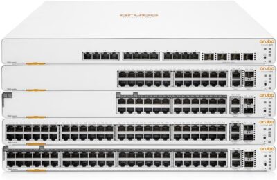 Aruba Instant On 1960 48-Port Gb Smart-Managed Layer 2+ Ethernet Switch with PoE (600W) | 48x 1G | 2X 10GBase-T + 2X SFP+ Uplink Ports | Stackable | US Cord (JL809A#ABA)