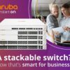 Aruba Instant On 1960 48-Port Gb Smart-Managed Layer 2+ Ethernet Switch with PoE (600W) | 48x 1G | 2X 10GBase-T + 2X SFP+ Uplink Ports | Stackable | US Cord (JL809A#ABA)
