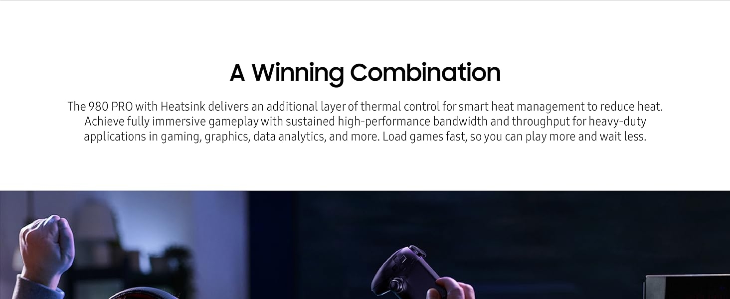Samsung 980 Pro with heatsink