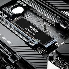 Crucial P5 Plus SSD - installed in a motherboard