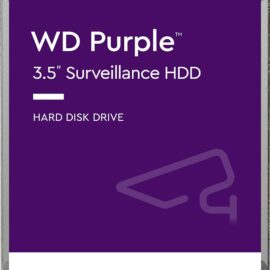Western Digital 4TB WD43PURZ WD Purple Surveillance Internal Hard Drive HDD - SATA 6 Gb/s, 256 MB Cache, 3.5"