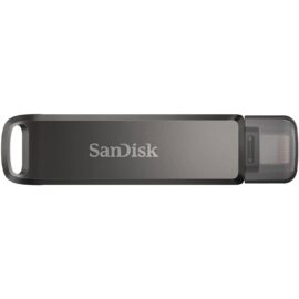 SanDisk 128GB iXpand Flash Drive Luxe for Your iPhone and USB Type-C Devices (SDIX70N-128G-GN6NE)