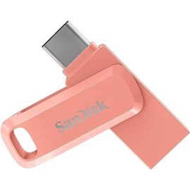 SanDisk 128GB Ultra Dual Drive Go USB Type-C Flash Drive, Peach - SDDDC3-128G-G46PC
