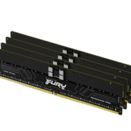Kingston Fury Renegade Pro 128GB (4 x 32GB) ECC Registered DDR5 6000 R-DIMM (PC5 48000) Server Memory AMD EXPO