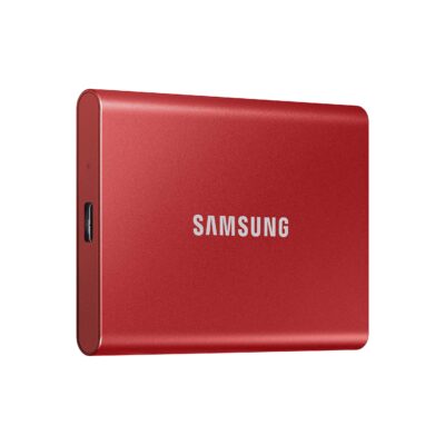 Samsung T7 Portable SSD 500 GB USB 3.2 Gen.2 Externe SSD Metallic Red MU PC500R