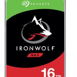 Seagate IronWolf 16TB ST16000VN001 NAS Hard Drive 7200 RPM 256MB Cache SATA 6.0Gb/s CMR 3.5" Internal HDD for RAID Network Attached Storage