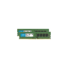 Crucial 64GB Kit (32GBx2) DDR4 3200 MT/s CL22 DIMM 288-Pin Memory - CT2K32G4DFD832A