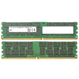 MTA72ASS8G72LZ-2G6D2 Micron 64GB PC4-21300 DDR4-2666MHz ECC Registered CL19 288-Pin Load Reduced DIMM 1.2V Quad Rank Memory Module