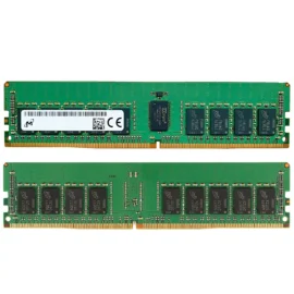 MTA18ASF2G72PDZ-2G6 Micron 16GB PC4-21300 DDR4-2666MHz ECC Registered CL19 288-Pin DIMM 1.2V Dual Rank Memory Module