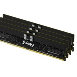 KF560R32RBEK4-128 Kingston Fury Renegade Pro 128GB (4 x 32GB) ECC Registered DDR5 6000 R-DIMM (PC5 48000) Memory (Server Memory) AMD EXPO