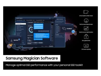 SAMSUNG SSD 990 PRO 1TB, PCIe 4.0 M.2 2280, Seq. Read Speeds Up-to 7,450MB/s (MZ-V9P1T0B/AM)
