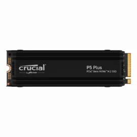 Crucial P5 Plus M.2 2280 1TB with Heatsink PCI-Express 4.0 x4 NVMe 3D NAND Internal Solid State Drive (SSD) CT1000P5PSSD5