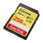 SanDisk 256GB Extreme SDXC UHS-I/U3 Class 10 V30 Memory Card, Speed Up to 150MB/s (SDSDXV5-256G-GNCIN)