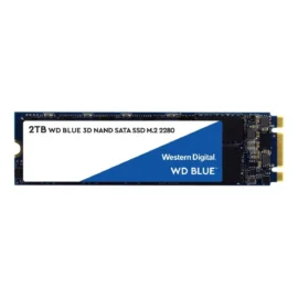 WD Blue 3D NAND 2TB Internal SSD - SATA III 6Gb/s M.2 2280 Solid State Drive - WDS200T2B0B